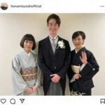 【ちむどんどん】鈴木保奈美が可愛い♡黒留袖姿で親子ショットを披露！