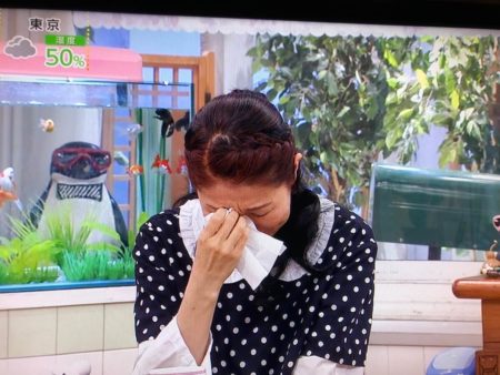 『松居直美』番組中に突然号泣...磯野貴理子もらい泣き「本当に辛かったんだろうな･･･」