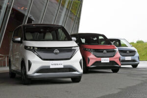 日産の軽EV「サクラ」がタクシーに　京都で運行開始