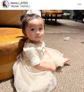 板野友美、1歳長女のスマッシュケーキでハプニング　「少し潔癖なのか…」