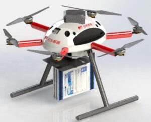 『日本郵便』配達用「ドローン」を公開…来年度以降の実用化目指す