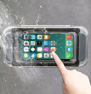 お風呂で動画や音楽が楽しめるスマホ用防水ケースを発売！ｉＰｈｏｎｅや６．８インチ以内の大きいサイズのＡｎｄｒｏｉｄスマートフォンにもおすすめ