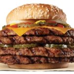 ビーフパティ４枚使用のバーガーキング新商品がついに登場！