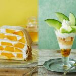 「真夏のパフェに旬の果物を贅沢に！メロンやマンゴー、イチジクの絶妙な組み合わせ」