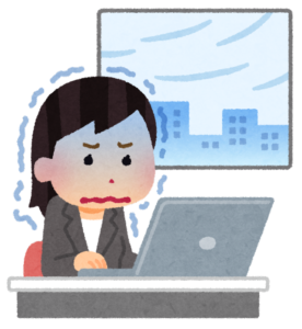 エアコンが寒すぎる職場「暑がりの人が冷房を下げて風量を最大にする。温度上げてもいたちごっこ状態」