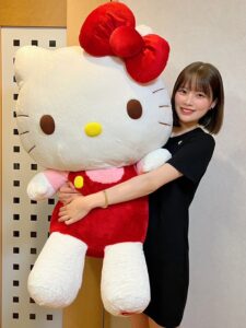 キティちゃん大好きの小林ほのぴにサンリオからインタビューのお仕事